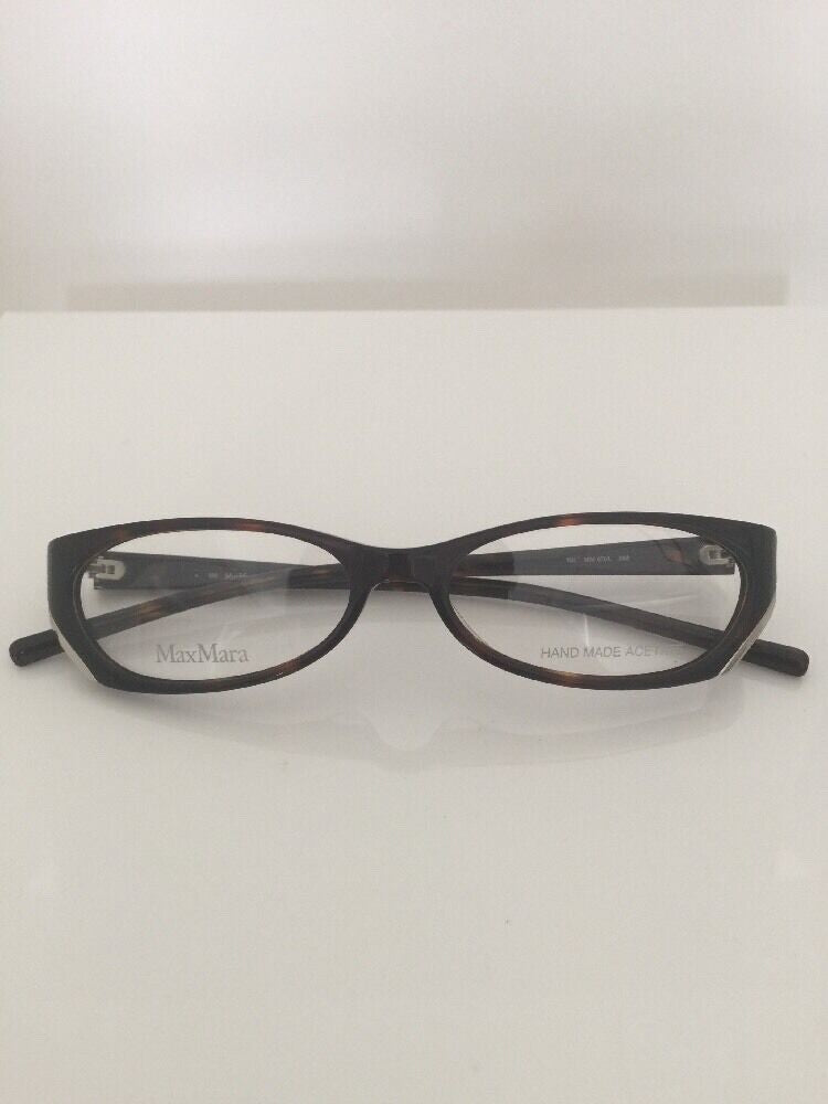 Vintage Max Mara MM 672 Tortoise Eyeglasses - Super Vision Optical