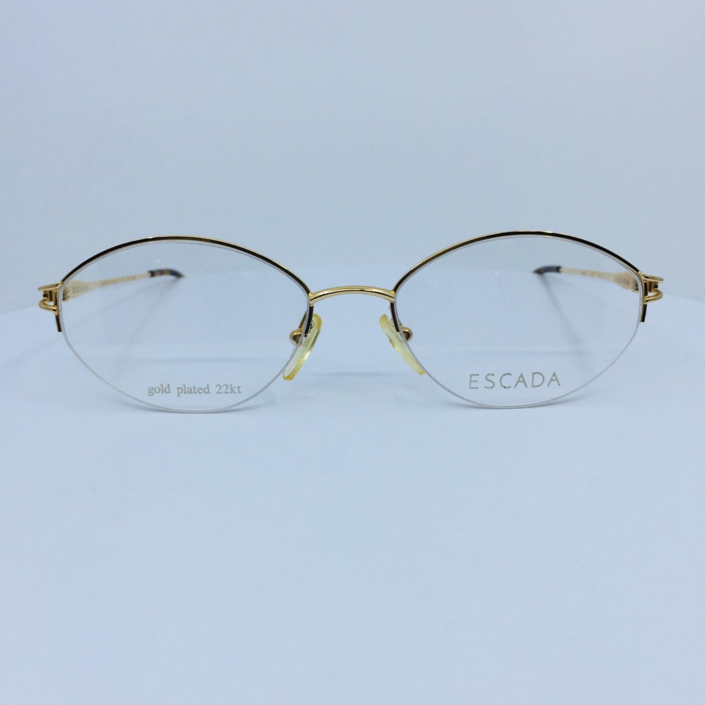 Vintage ESCADA E 0164 Gold Eyeglasses - Super Vision Optical