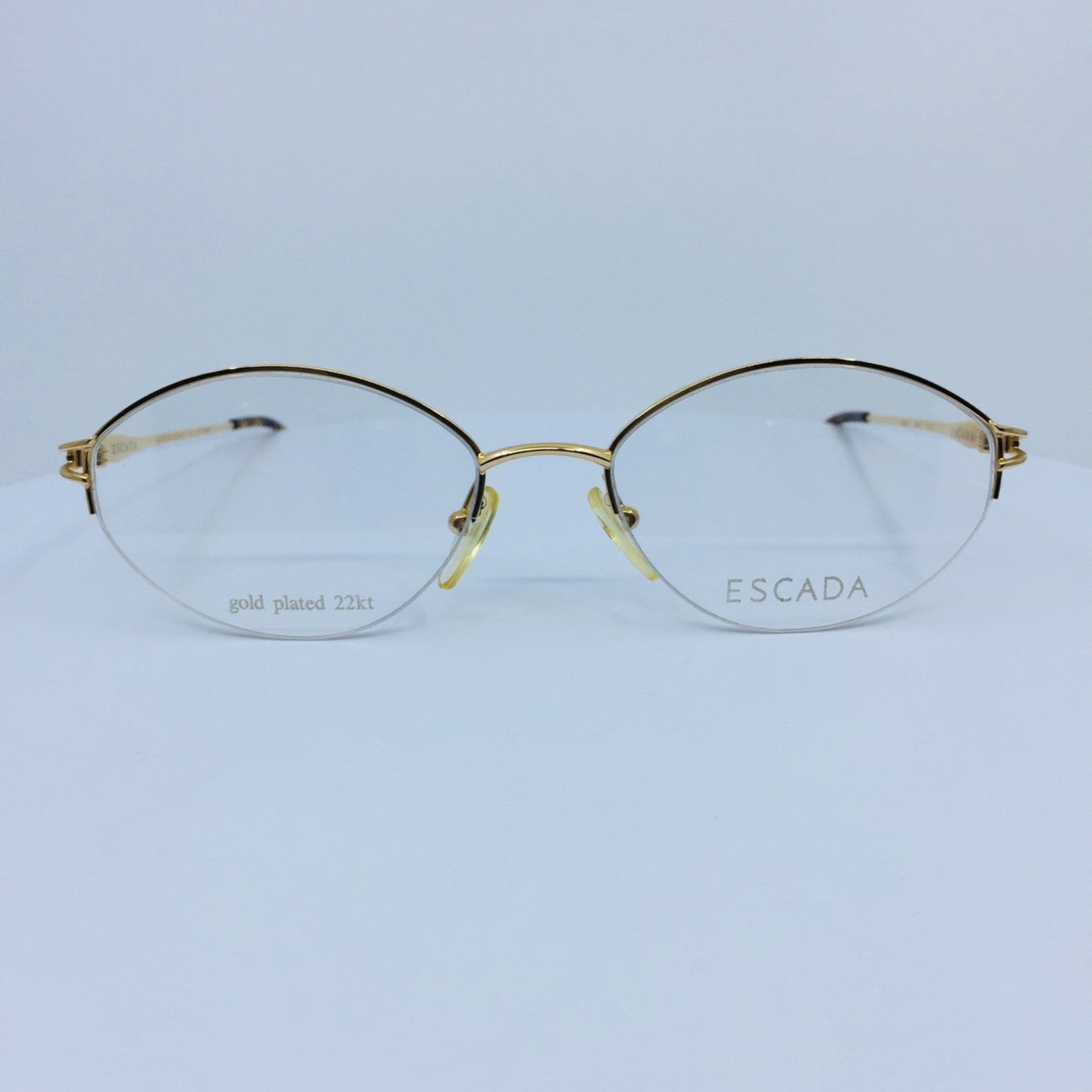 Vintage ESCADA E 0164 Gold Eyeglasses - Super Vision Optical