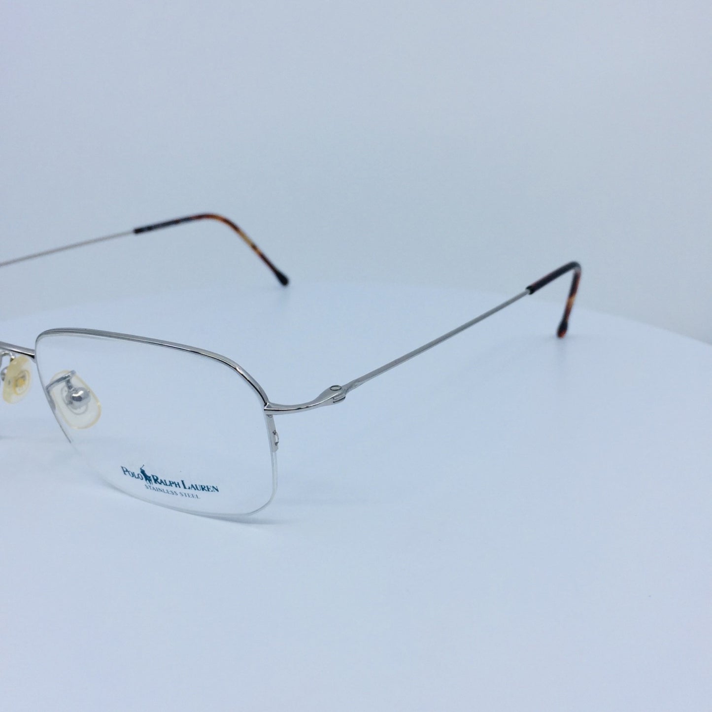 Vintage Polo Ralph Lauren POLO 397 Silver Eyeglasses - Super Vision Optical