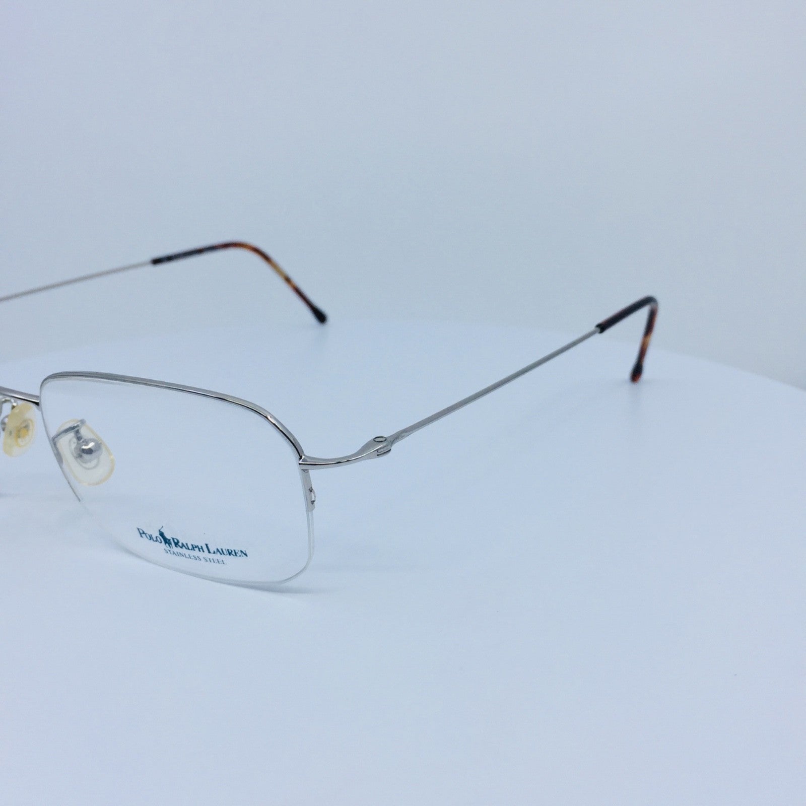 Vintage Polo Ralph Lauren POLO 397 Silver Eyeglasses - Super Vision Optical