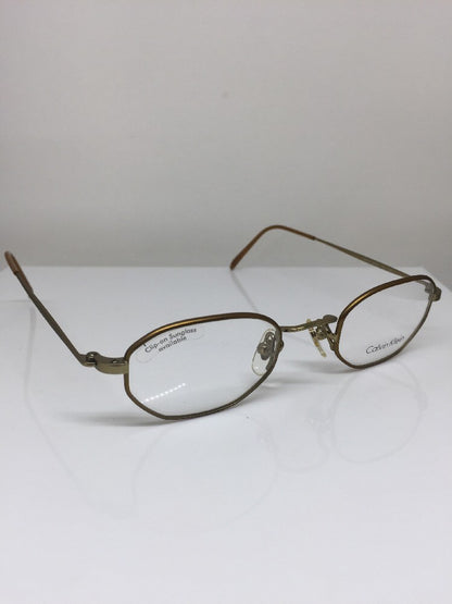 Vintage Calvin Klein CK 339 Gold Sunglasses - Super Vision Optical