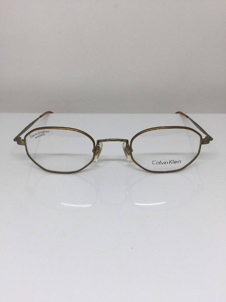 Vintage Calvin Klein CK 339 Gold Sunglasses - Super Vision Optical