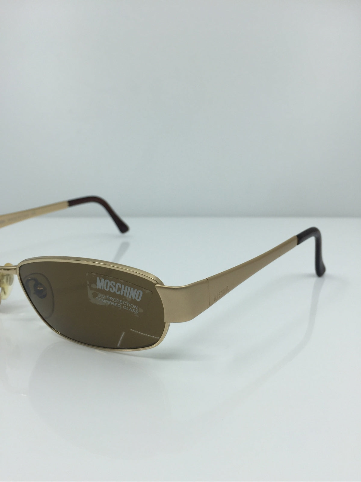 Vintage Persol Moschino M. 3059-S Gold Sunglasses - Super Vision Optical