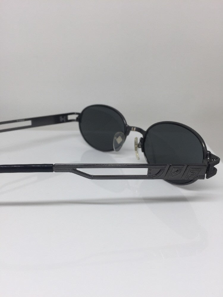 Vintage Jean Paul Gaultier JPG 58-6109 Gunmetal Sunglasses - Super Vision Optical