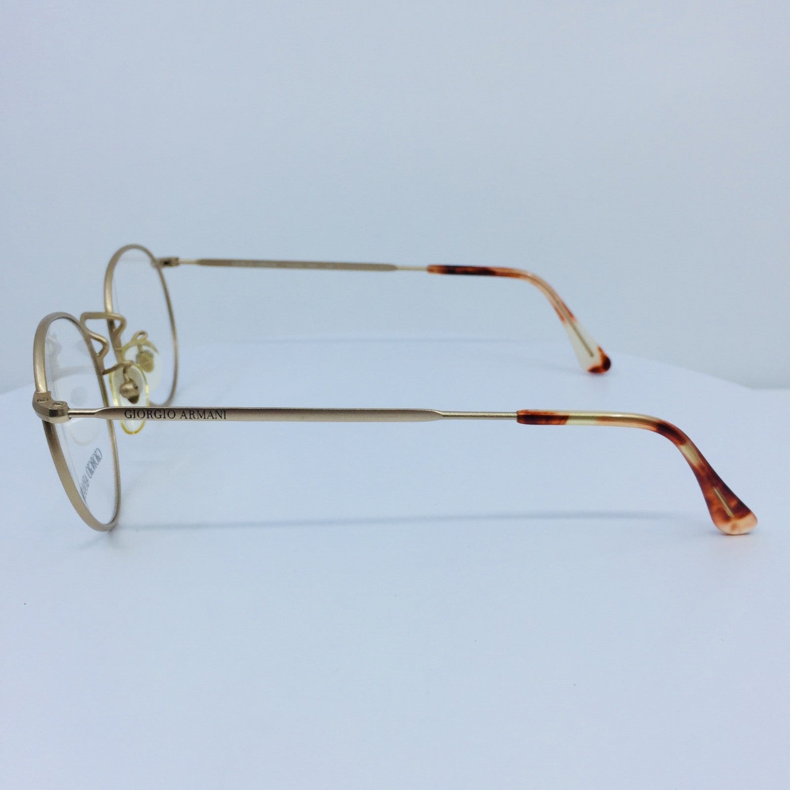 Vintage Giorgio Armani GA 130 Gold Eyeglasses - Super Vision Optical