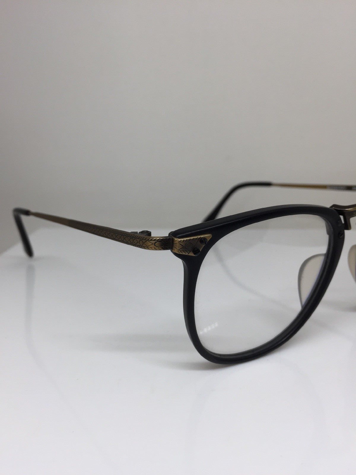 Vintage Beau Monde Collection Burberry Black Eyeglasses - Super Vision Optical