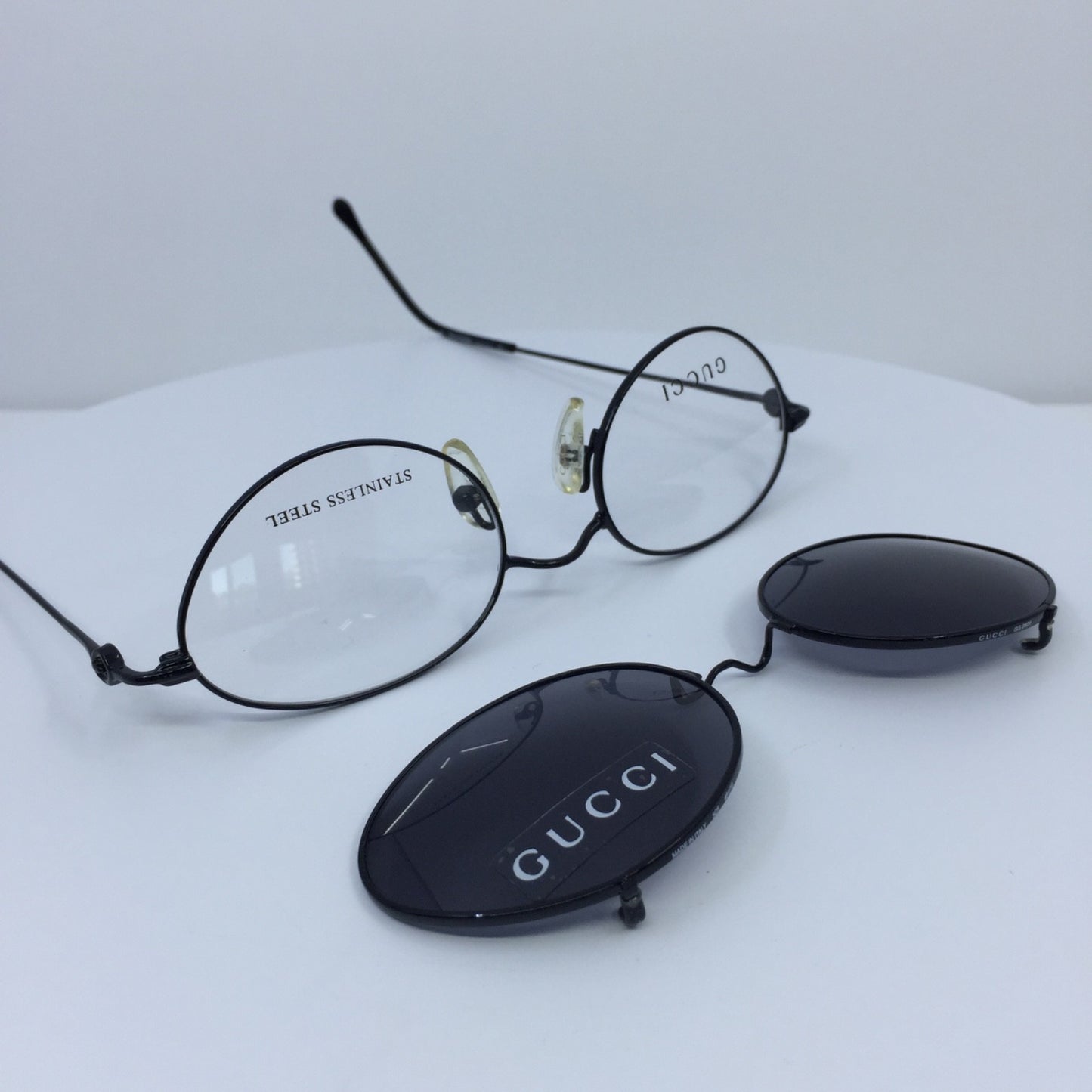 Vintage Gucci GG 2624 Silver Eyeglasses - Super Vision Optical