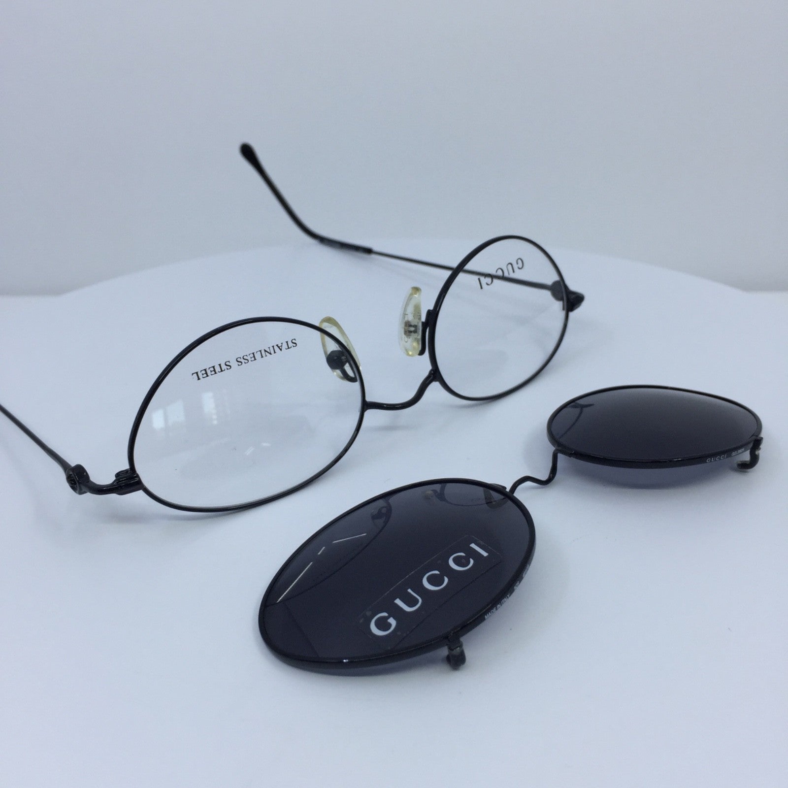 Vintage Gucci GG 2624 Silver Eyeglasses - Super Vision Optical