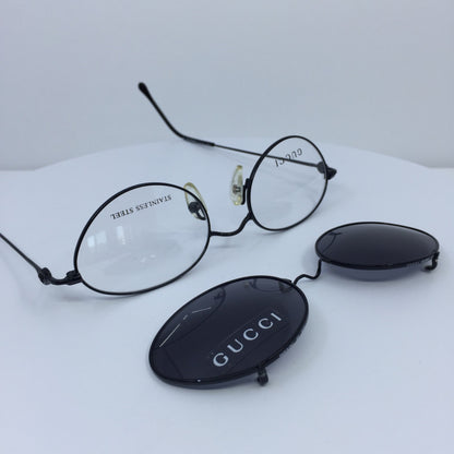 Vintage Gucci GG 2624 Silver Eyeglasses - Super Vision Optical