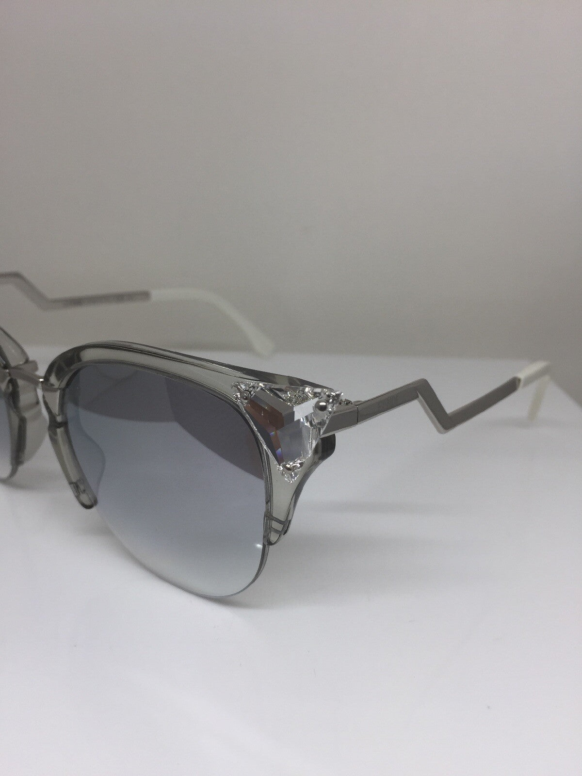 Vintage Fendi FF 0041/S Clear Sunglasses - Super Vision Optical