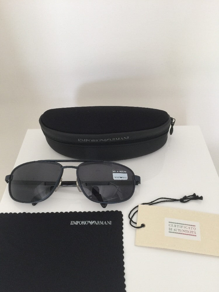 Vintage Emporio Armani EA 068-S Blue Sunglasses - Super Vision Optical