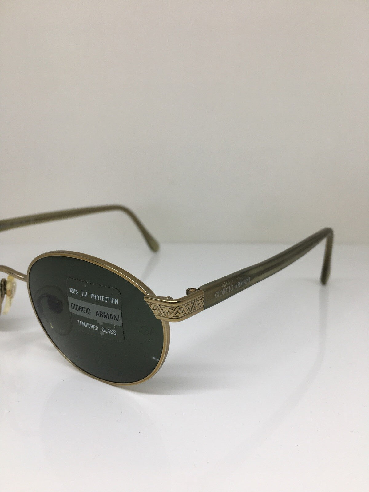 Vintage Giorgio Armani GA 633 Gold Sunglasses - Super Vision Optical