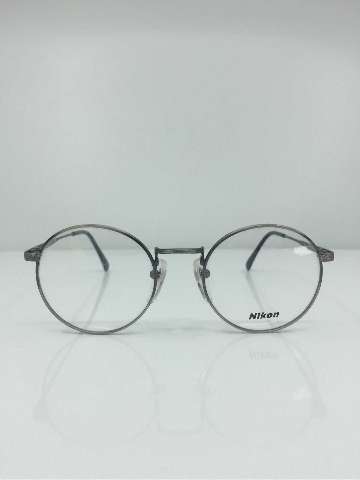 Vintage Nikon NK 4412 Silver Eyeglasses - Super Vision Optical