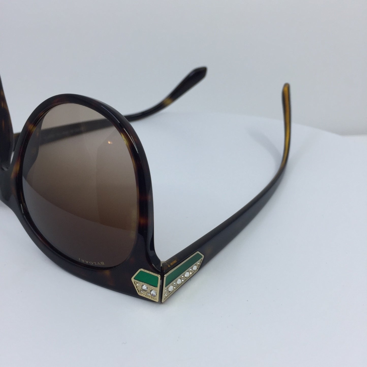 Vintage Bvlgari Bulgari 8185-B Tortoise Sunglasses - Super Vision Optical