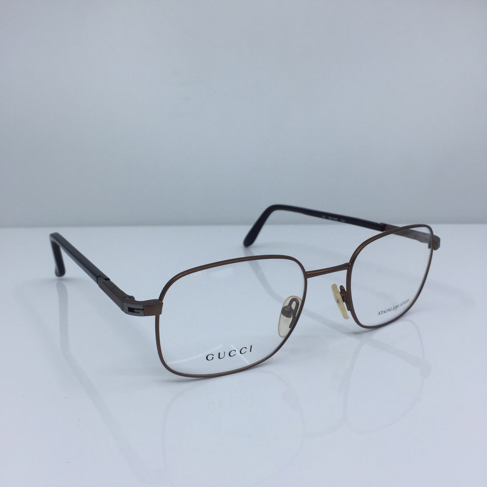 Vintage Gucci GG 1622 Brown Eyeglasses - Super Vision Optical