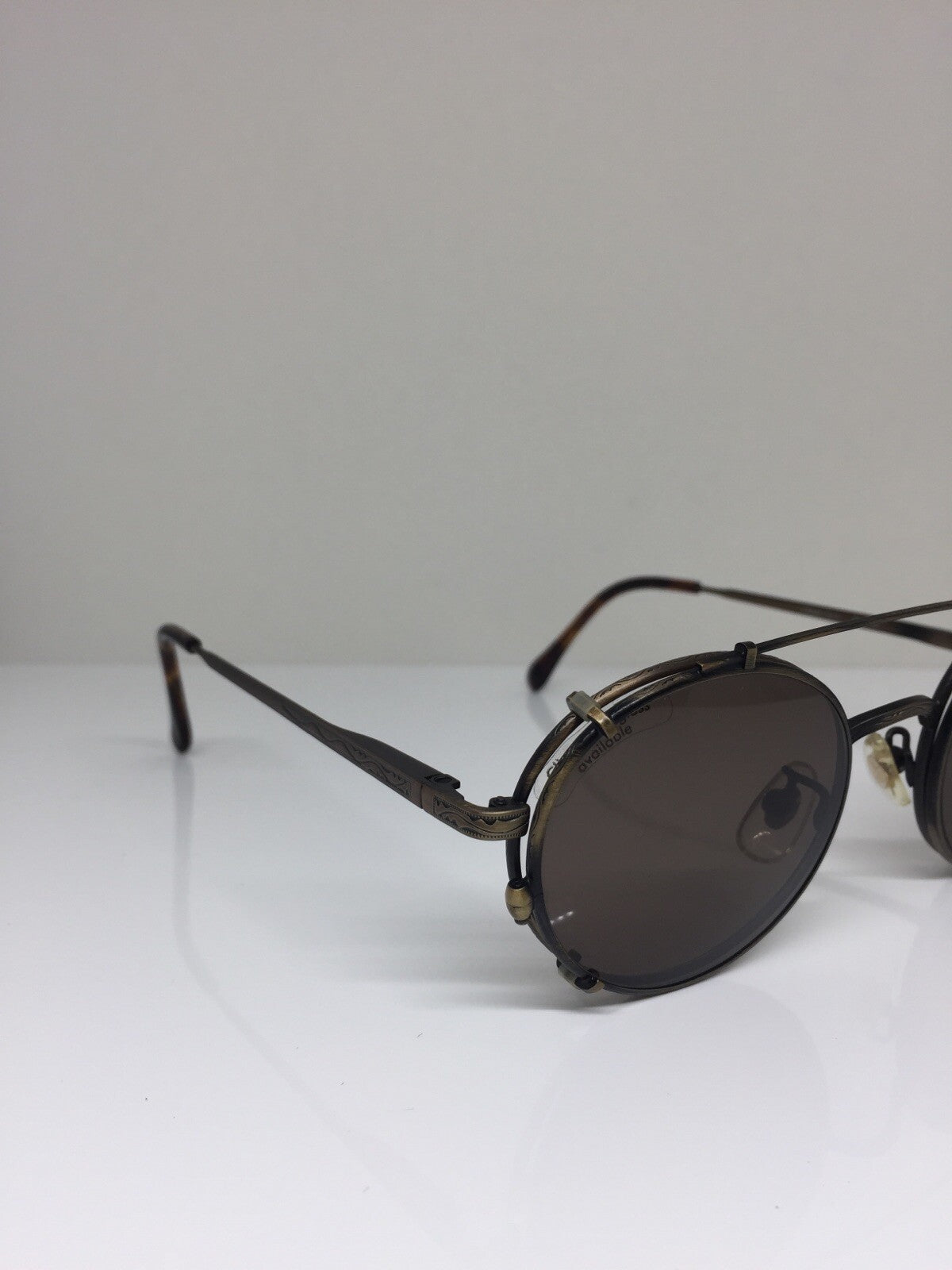 Vintage Calvin Klein CK 117 Brown Sunglasses - Super Vision Optical