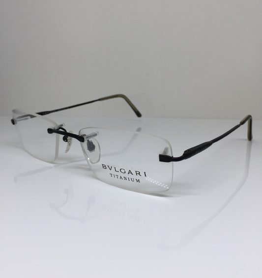 Vintage Bvlgari BVL 141-T Black Eyeglasses - Super Vision Optical