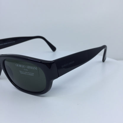 Vintage Giorgio Armani GA 845 Black Sunglasses - Super Vision Optical