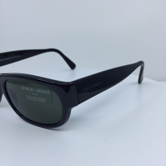 Vintage Giorgio Armani GA 845 Black Sunglasses - Super Vision Optical