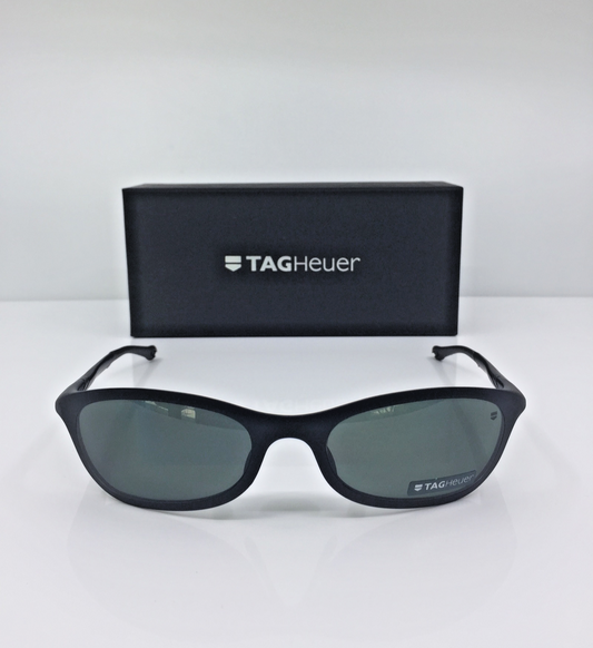 Vintage Tag Heuer TH 1001 Black Sunglasses - Super Vision Optical