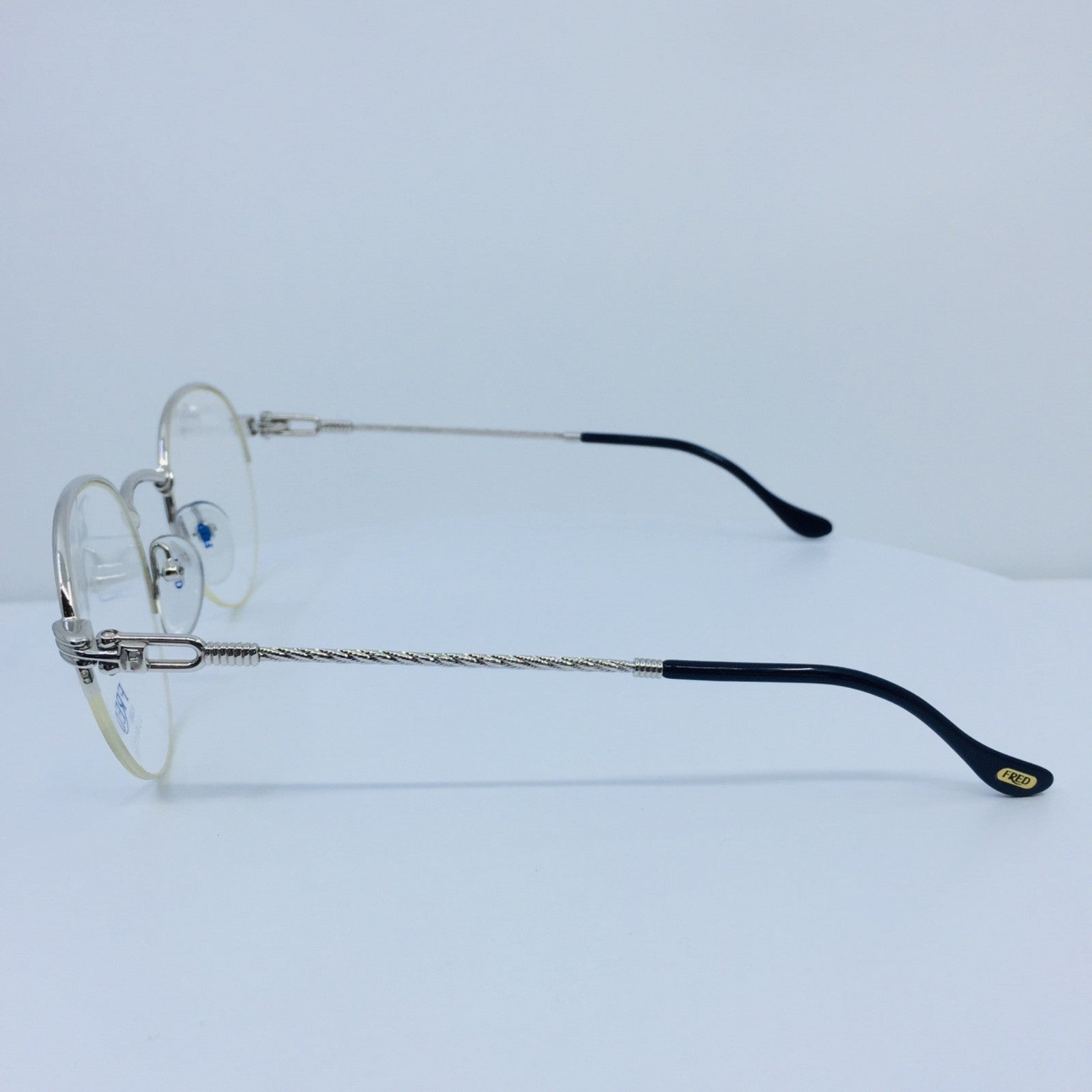 Vintage Fred Lunettes Grand Largue Gold Eyeglasses - Super Vision Optical