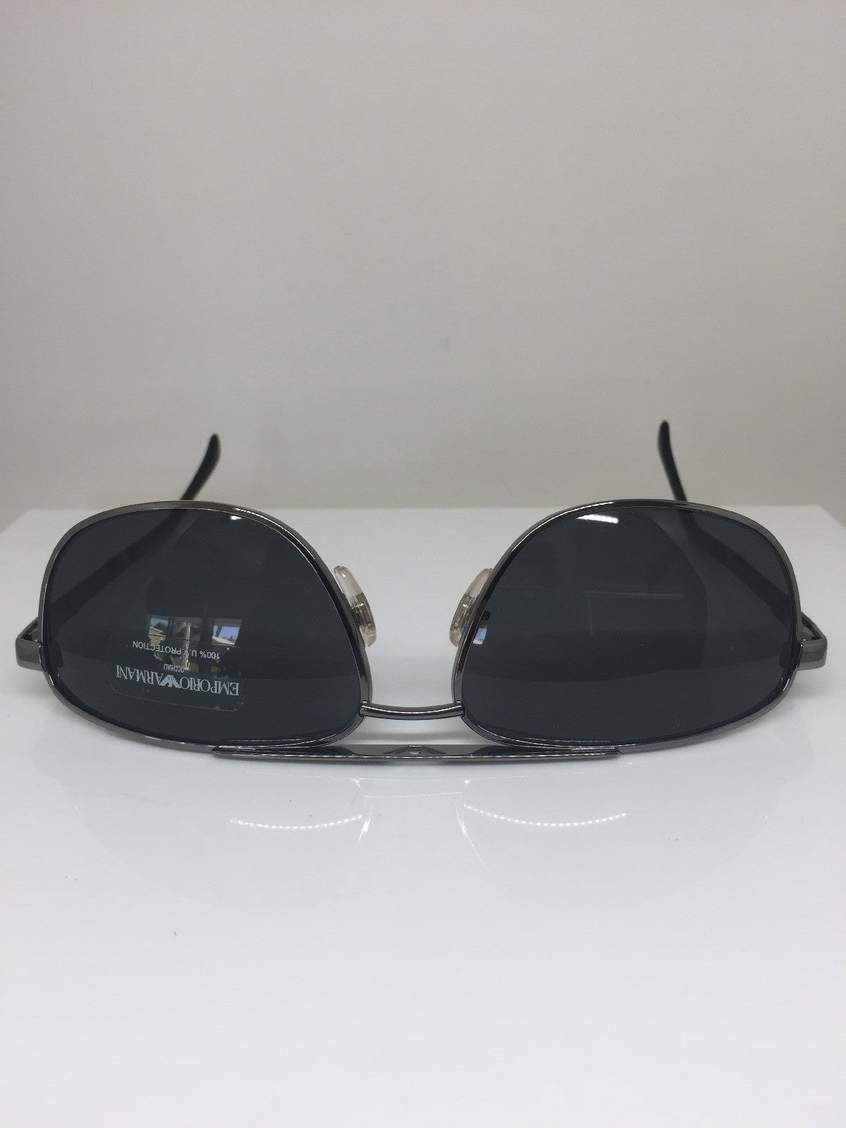 Vintage Emporio Armani EA 068-S Gunmetal Sunglasses - Super Vision Optical