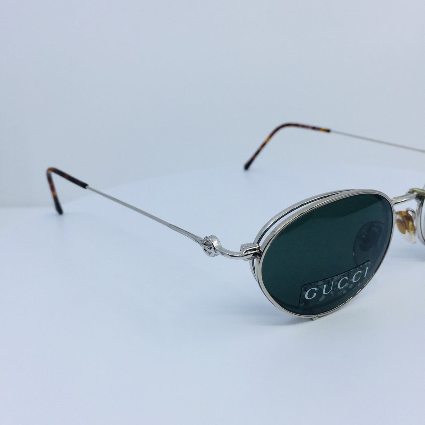Vintage Gucci GG 2624 Silver Eyeglasses - Super Vision Optical