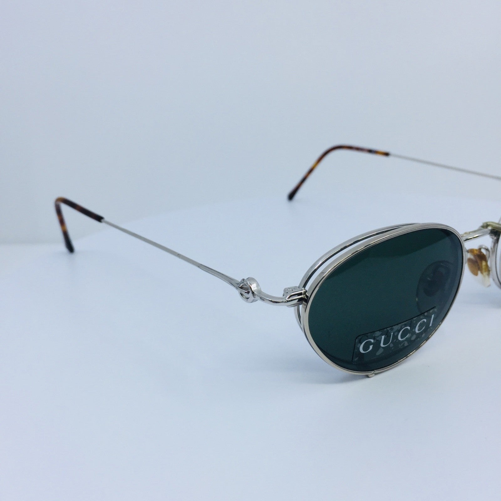 Vintage Gucci GG 2624 Silver Eyeglasses - Super Vision Optical