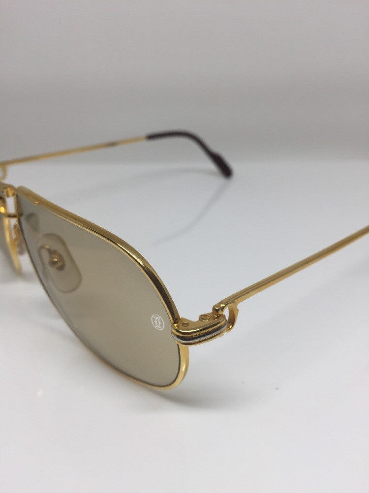 Vintage Cartier Tank LC Gold Sunglasses - Super Vision Optical