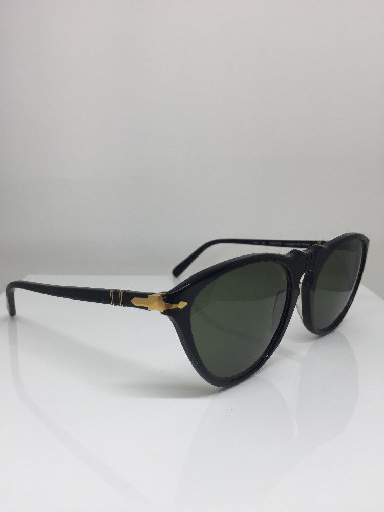 Vintage Persol PERSOL 201 Black Sunglasses - Super Vision Optical