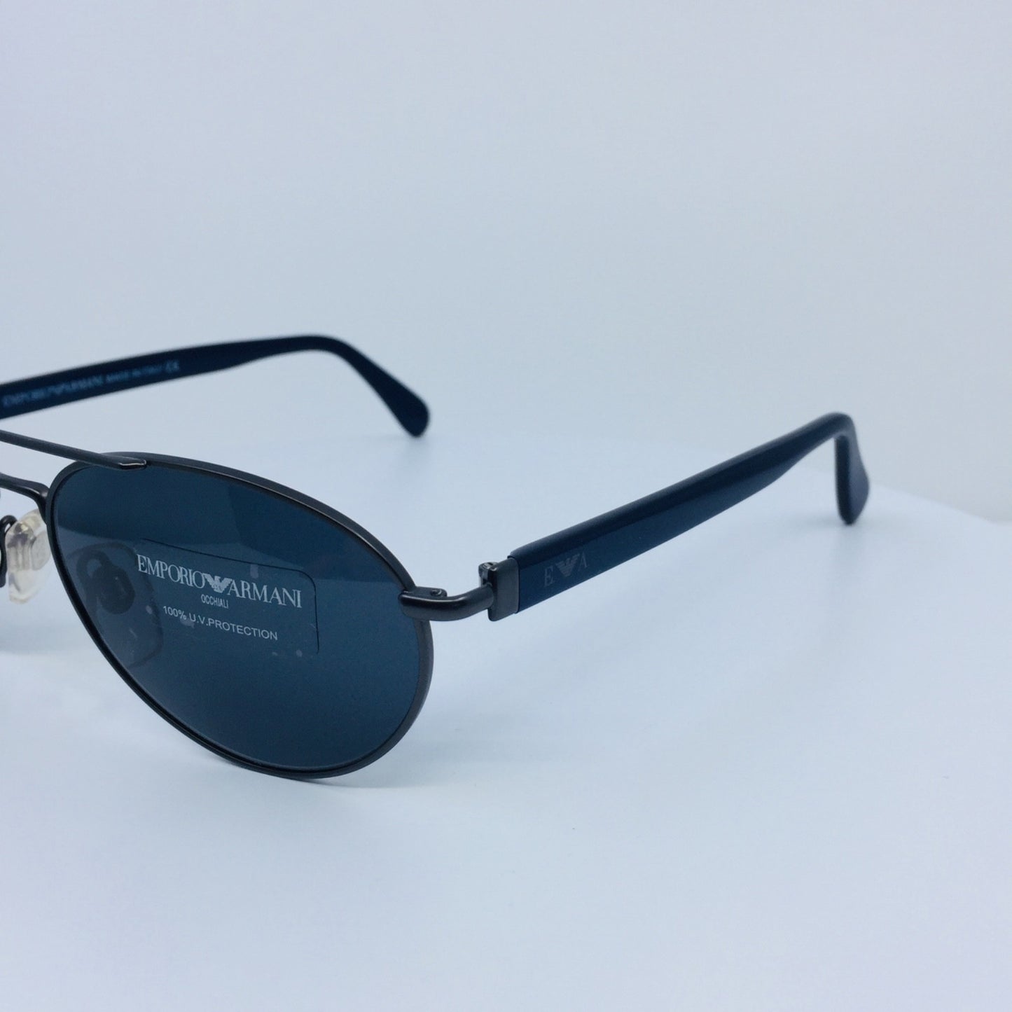 Vintage Emporio Armani EA 092-S Blue Sunglasses - Super Vision Optical