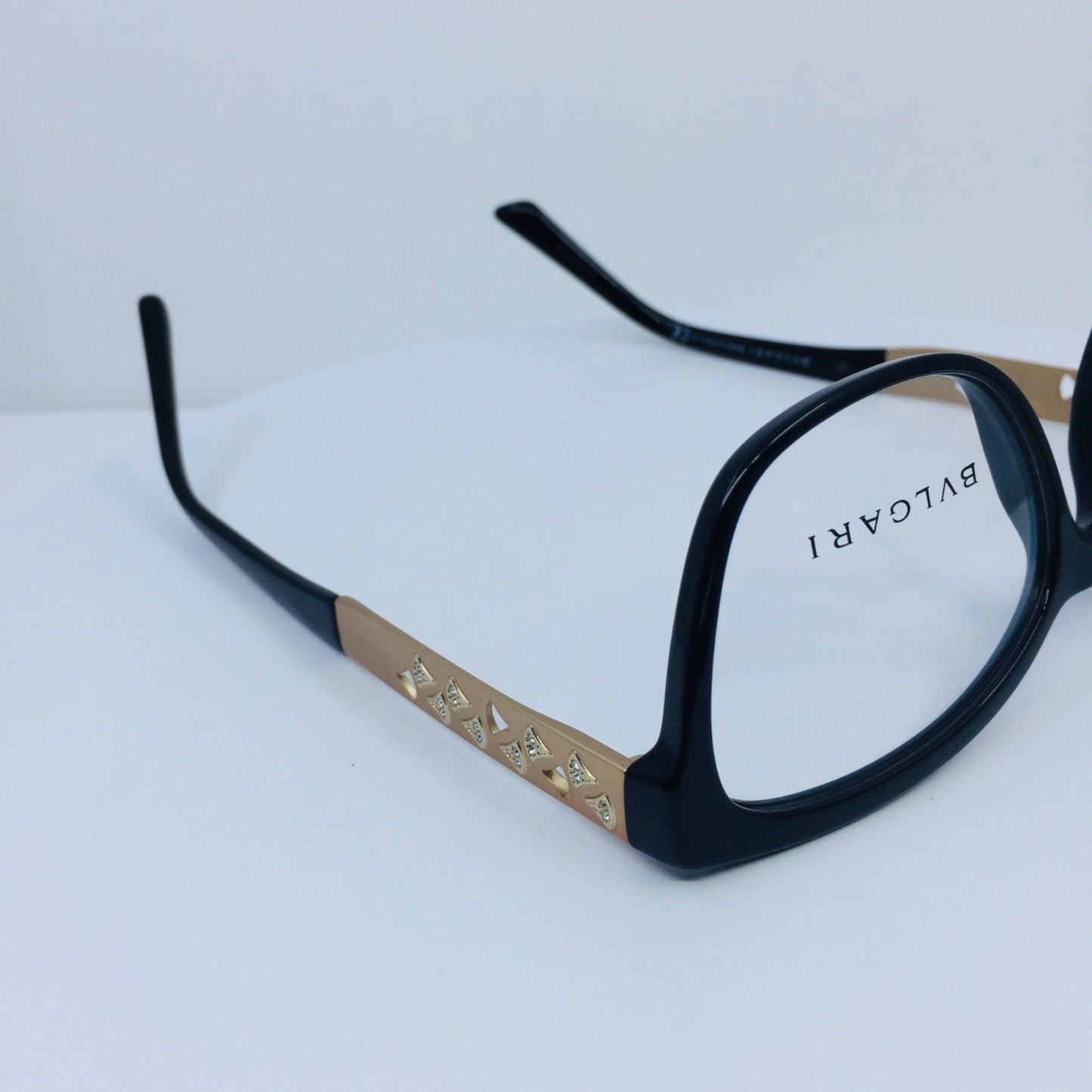Vintage Bvlgari BVL 4153-B Black Eyeglasses - Super Vision Optical