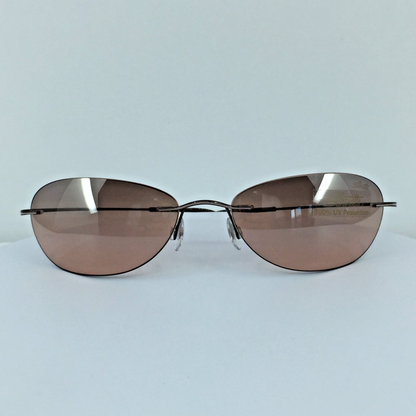 Vintage Silhouette TMA 8067 Brown Sunglasses - Super Vision Optical