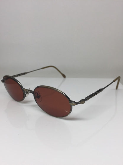 Vintage Jean Paul Gaultier JPG 55-0022 Gold Sunglasses - Super Vision Optical