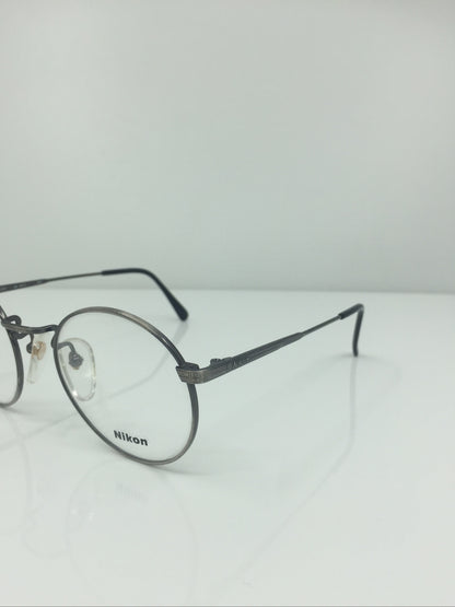 Vintage Nikon NK 4412 Silver Eyeglasses - Super Vision Optical