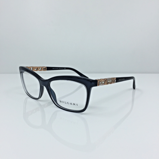 Vintage Bvlgari BVL 4116-B Black Eyeglasses - Super Vision Optical