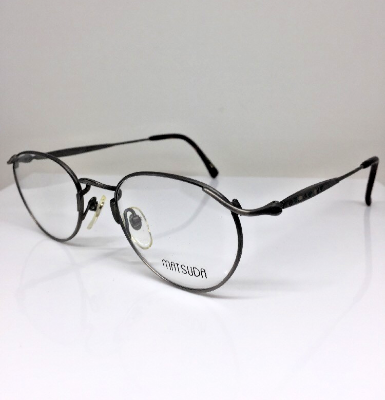 Vintage Matsuda 2852 Grey Eyeglasses - Super Vision Optical