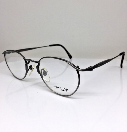 Vintage Matsuda 2852 Grey Eyeglasses - Super Vision Optical