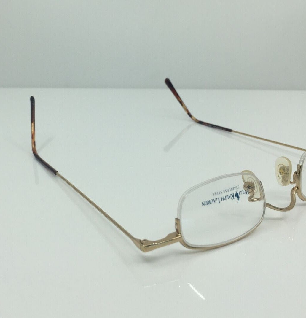Vintage Polo Ralph Lauren POLO 388 Gold Eyeglasses - Super Vision Optical