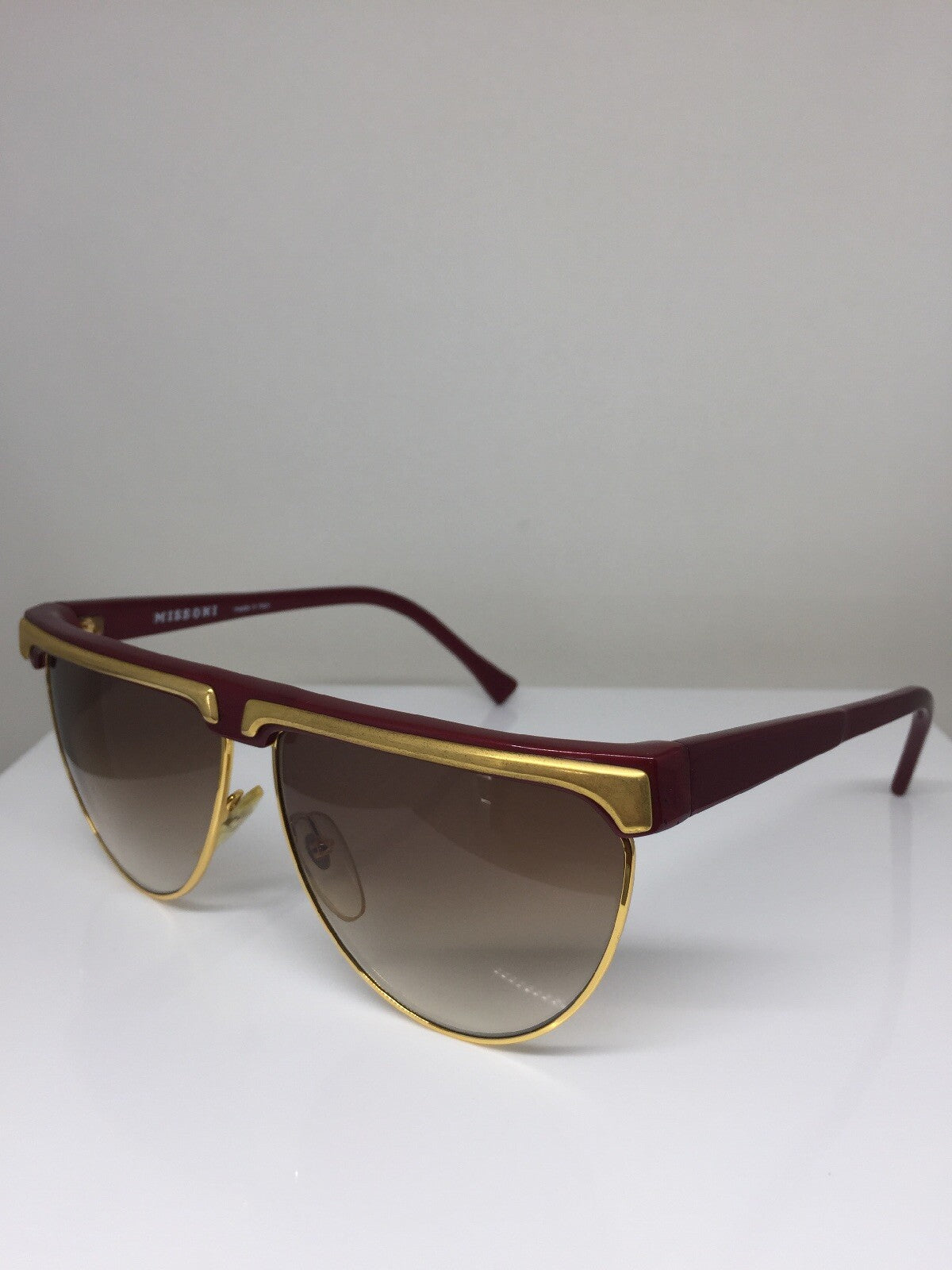 Vintage Missoni M 53 U Gold Sunglasses - Super Vision Optical