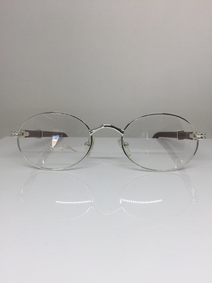 Vintage Kashab by Seagull Kashab by Seagull 46 Silver Eyeglasses - Super Vision Optical