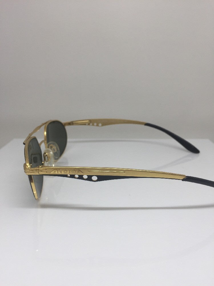 Vintage Alpina Testarossa Black Sunglasses - Super Vision Optical