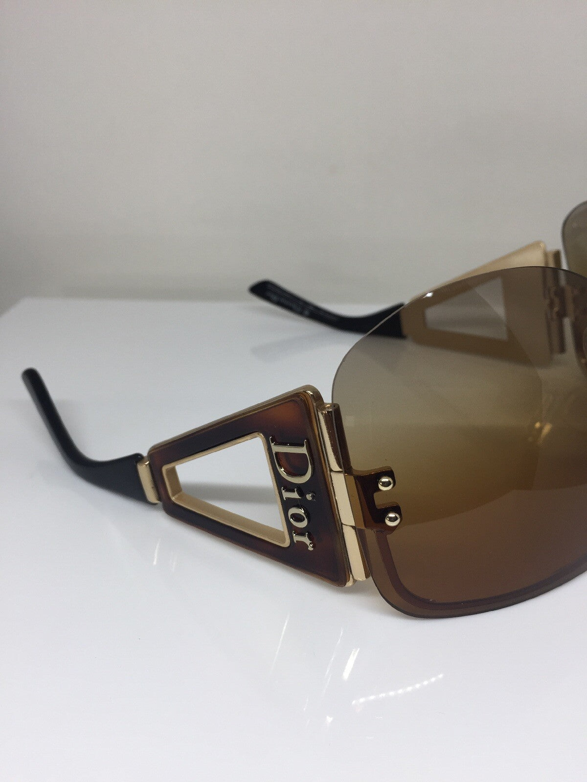 Vintage Dior CD Dior Escrime 1 Tortoise Sunglasses - Super Vision Optical