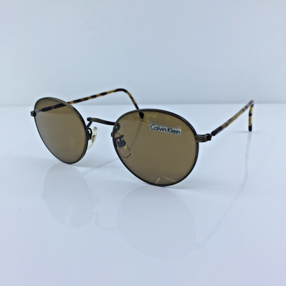 Vintage Calvin Klein CK 321-S Brown Sunglasses - Super Vision Optical