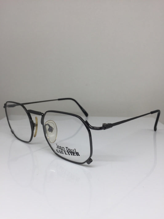 Vintage Jean Paul Gaultier JPG 55-8175 Gunmetal Sunglasses - Super Vision Optical