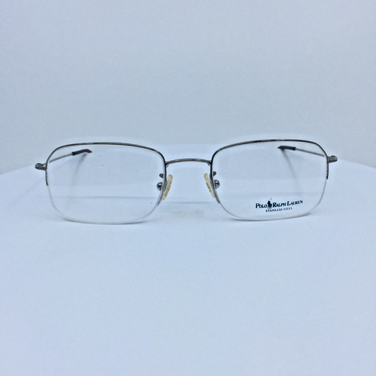 Vintage Polo Ralph Lauren POLO 397 Silver Eyeglasses - Super Vision Optical