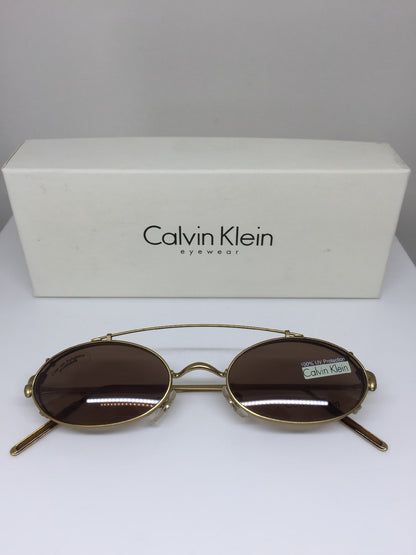 Vintage Calvin Klein CK 149 Brown Sunglasses - Super Vision Optical