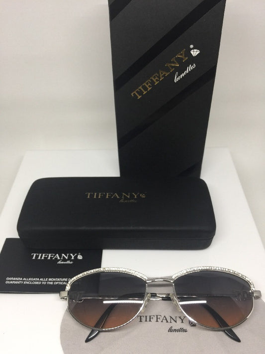 Vintage Tiffany Lunettes TIFFANY LUNETTES T789 Silver Sunglasses - Super Vision Optical
