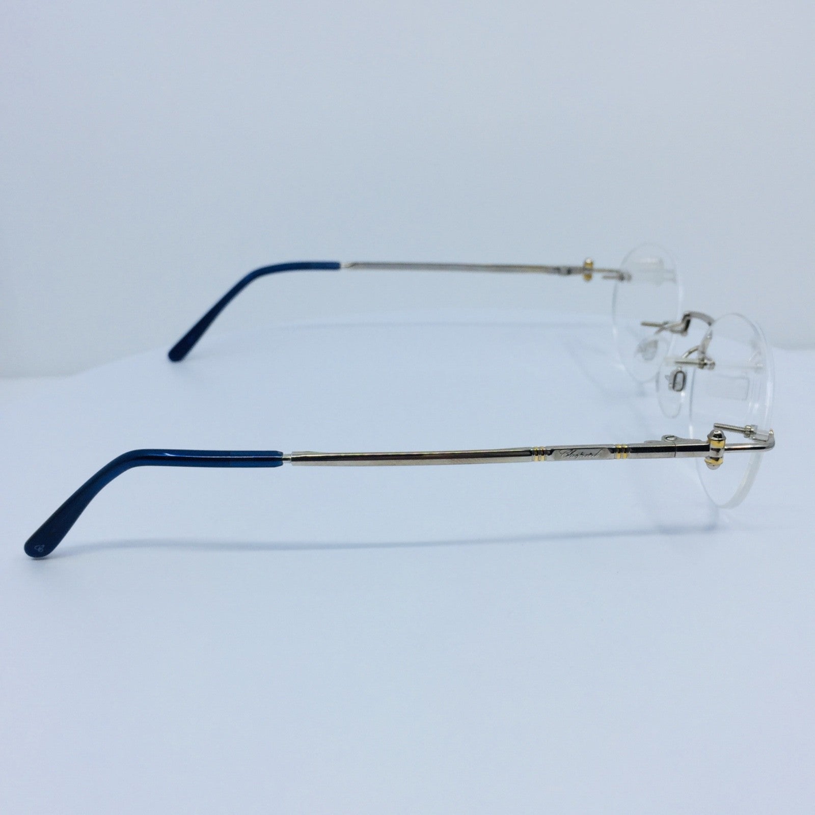 Vintage Chopard CHOPARD M. C 040 Silver Eyeglasses - Super Vision Optical